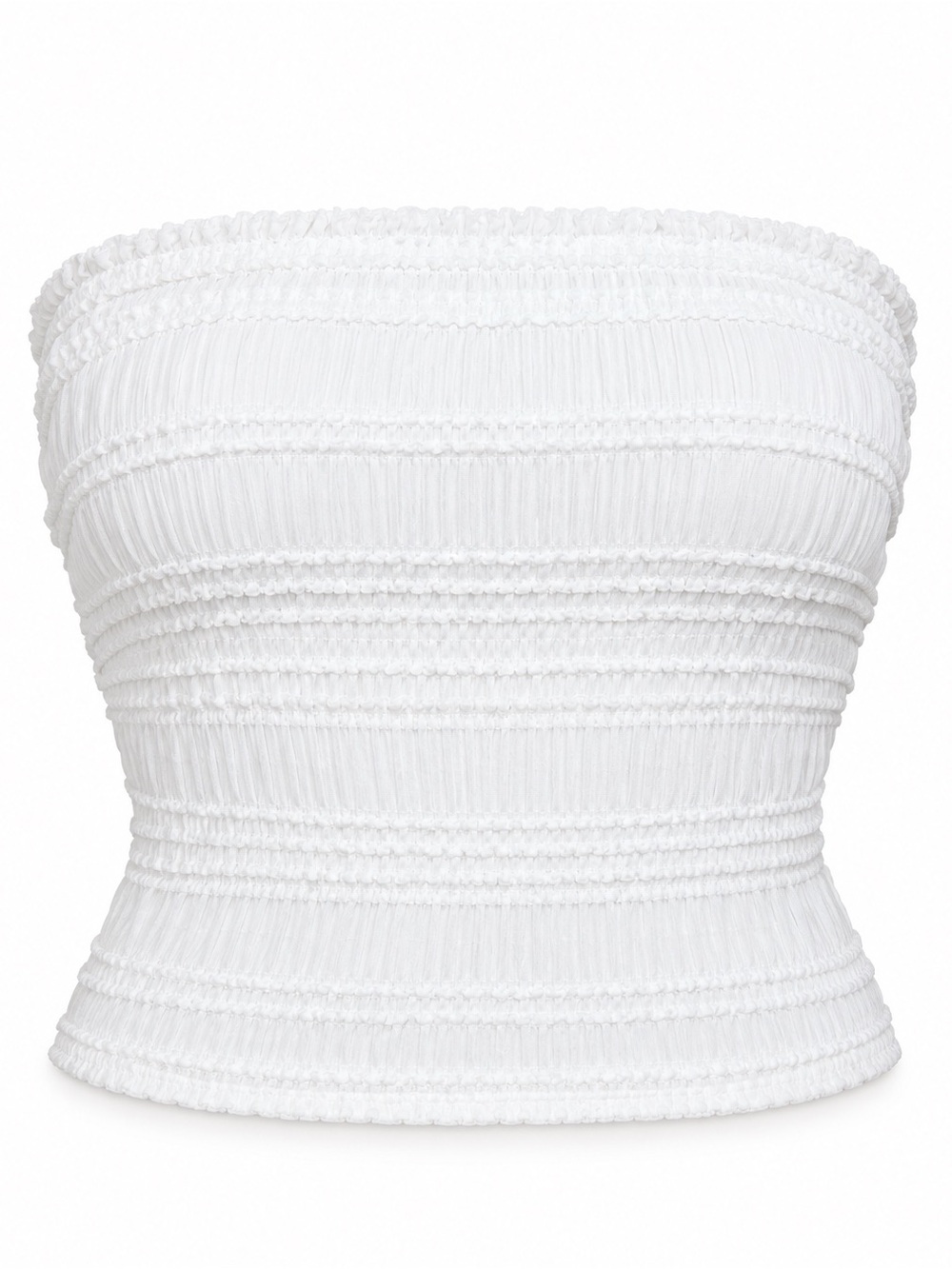 Princess Polly Lelande Tube Top White View 3